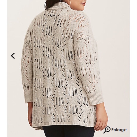 Torrid Shawl Collar Cardigan - Picture 5 of 7